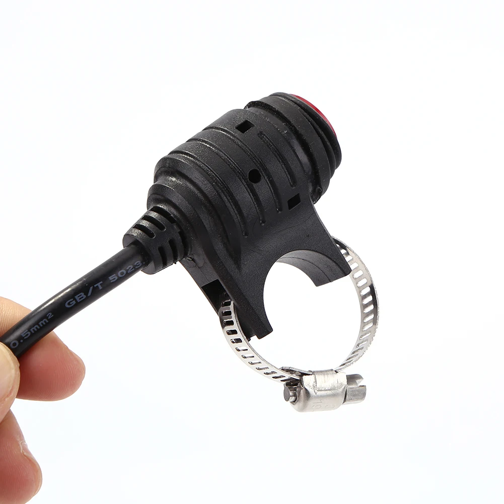 

Universal Motorcycle Handlebar ON/OFF Button Switches 12V Plastic Black Motorcycle Handlebar Flameout Switches