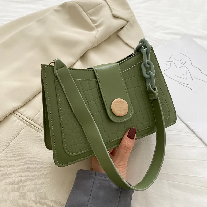 Модные текстурные женские сумочки новинка 2021 сумка на плечо с узором под кожу