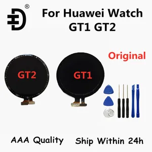 original screen for huawei watch gt1 gt2 lcd display touch panel digitizer assembly for huawei watch gt2 46mm lcd replacement free global shipping