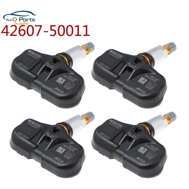 Новинка 4 шт. датчик давления в шинах 42607 50011 TPMS подходит для 2005 2012 Lexus GS ES LS 433 МГц