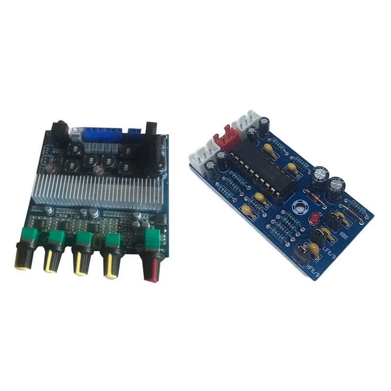 

Retail Assemble HIFI Digital Power Amplifier for TPA3116D2 2.1 12-24V with XH-A904 Power Amplifier Board BBE2150 Bass Effect