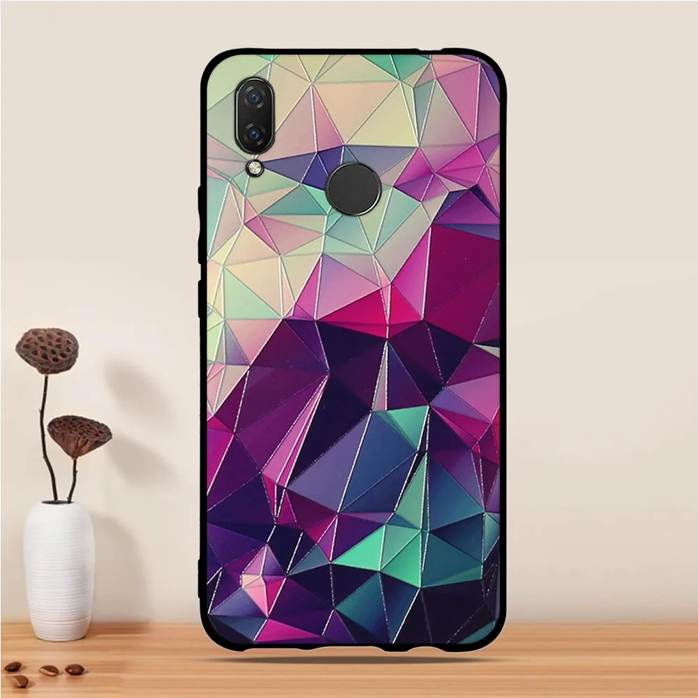 7 Чехол для huawei P Smart Plus 6,", чехол на заднюю панель, силиконовый, с рисунком, симпатичные, из мягкого ТПУ, Coque Capa Funda для huawei Nova 3i, чехол - Цвет: 7