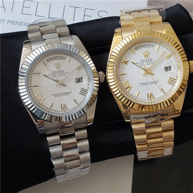 

Fashion Men's Luxury Designer Watch Quartz Classic Black Watch Steel Band Luxury Calendar Business Brand Watch Men's Gifts 154