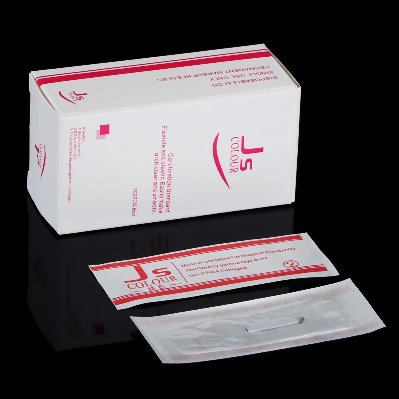 Бесплатная доставка 100 шт. 12 контактный Перманентный макияж бровей Тату лезвия