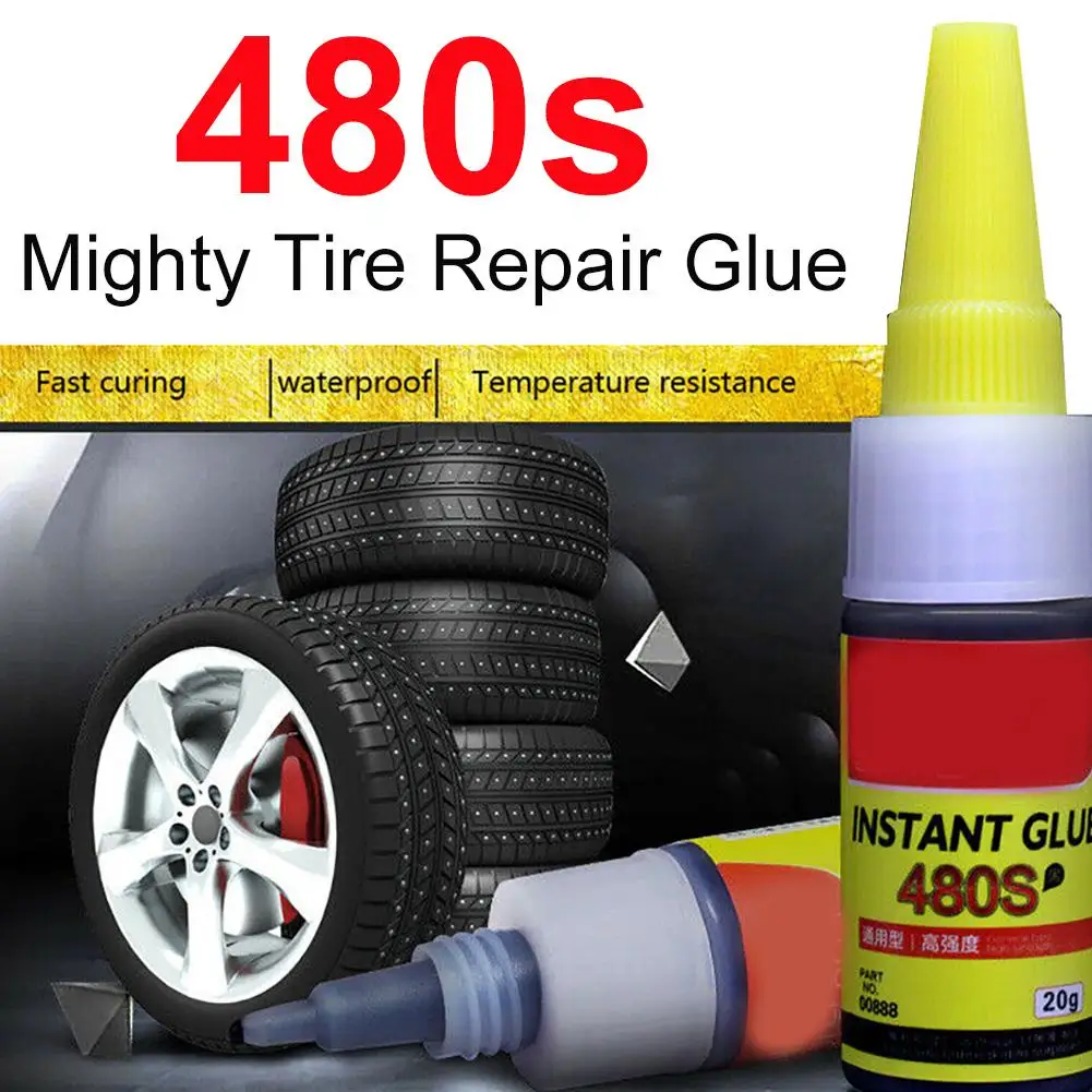 

Mighty Tire Repair Glue Glue Repair Road Mountain Bike Tyre Inner Tube Puncture Repair Rubber Cement Cold Glue Bike Tire Patch