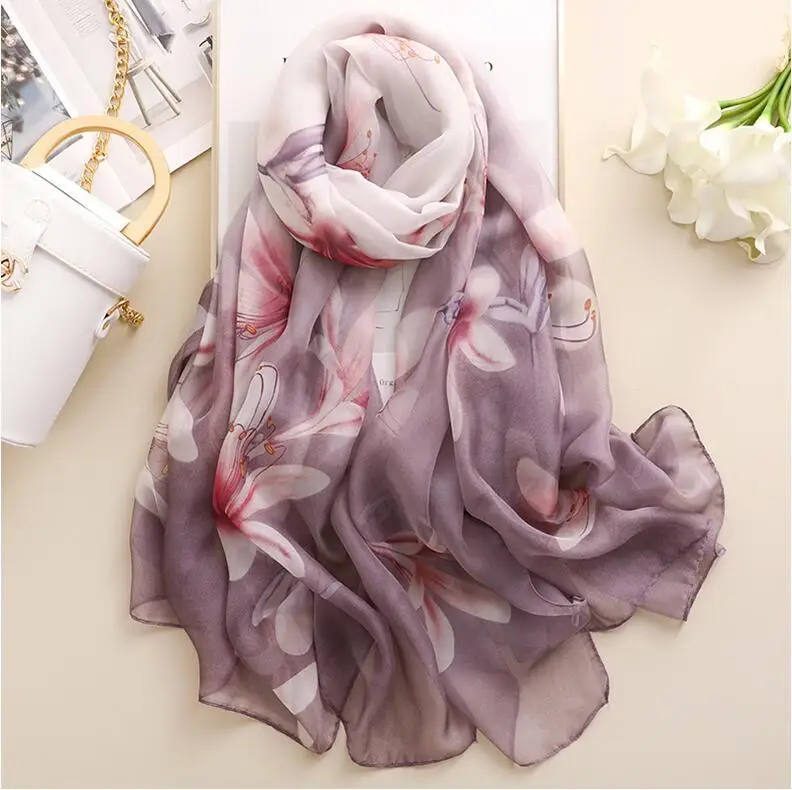 

Модный шарф, легко сочетающийся с цветами, летний солнцезащитный шарф, яркая шаль, осенне-зимний шарф для всех женщин