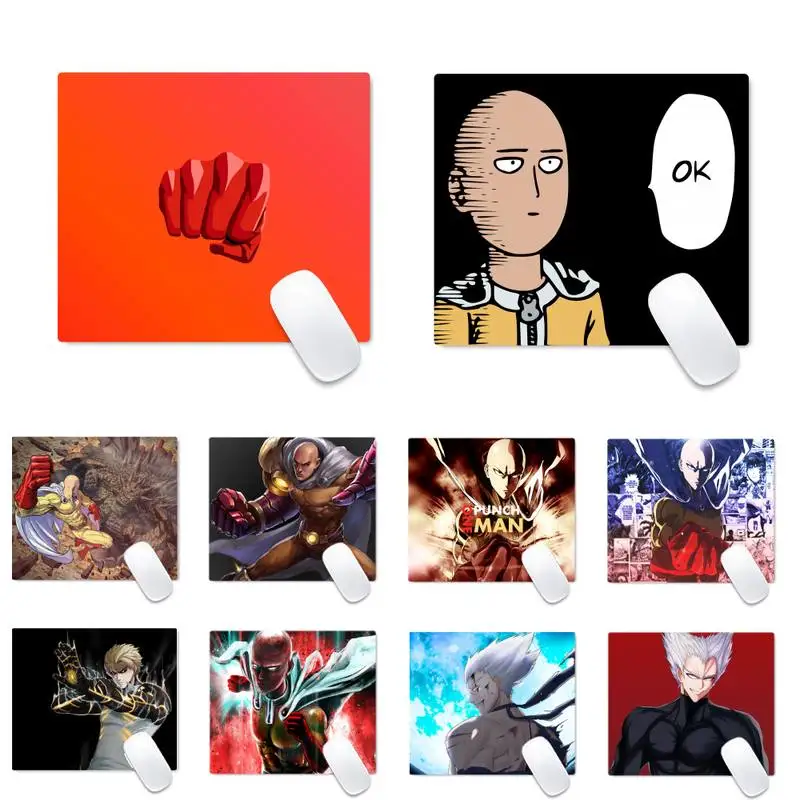 

One Punch Man Saitama Gaming Player desk laptop Rubber Mouse Mat Game Office Work Mouse Mat pad Non-slip Laptop Cushion