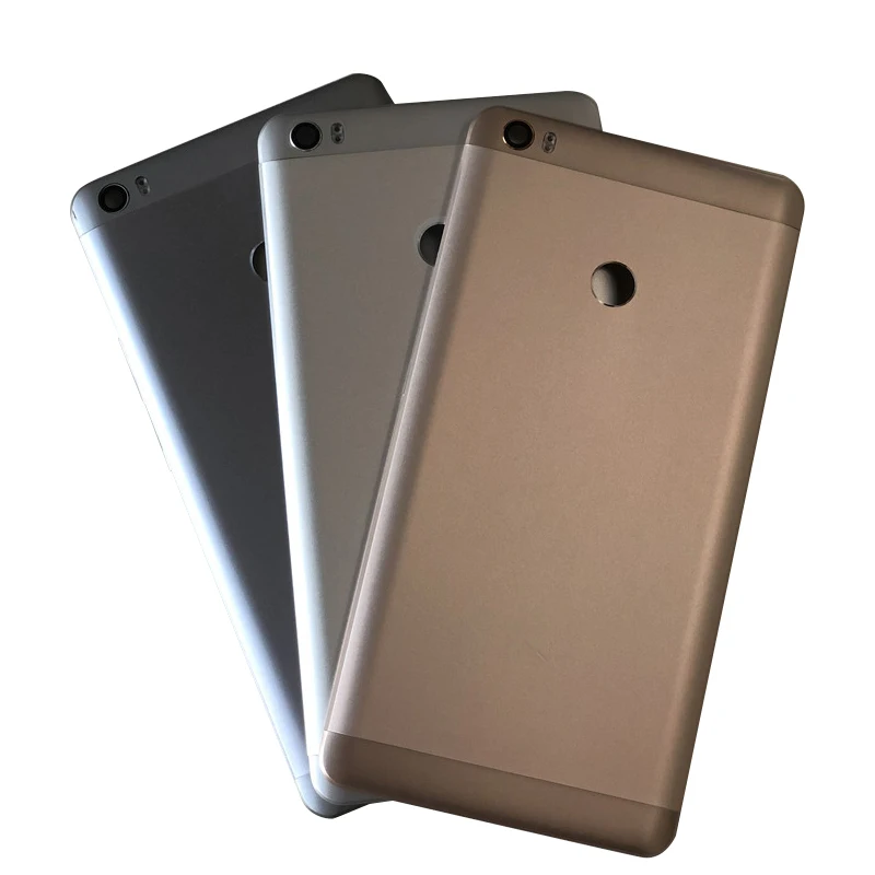 M& Sen для 6,4" Xiao mi Max Задняя крышка батареи чехол Корпус+ боковые кнопки питания Стеклянная вспышка объектива для mi Max корпус