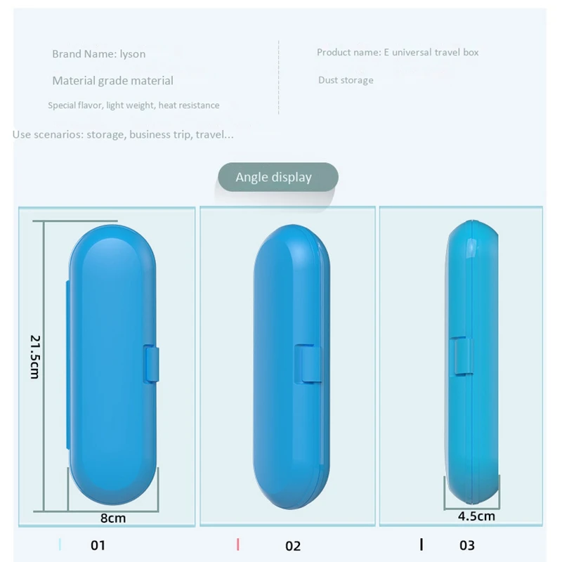 

Electric Toothbrush Travel Case for Oral B for Portable Electric Tooth Brush Boxes