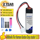 Аккумулятор LI11B001F для динамика, 100% мАч, Для Harman, kardo, Onyx studio 1,Onyx Studio 2 и 3, бесплатный подарок, 4000