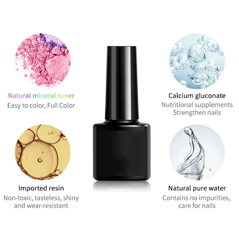 Стартовый набор для наращивания ногтей с УФ светильник быстрого