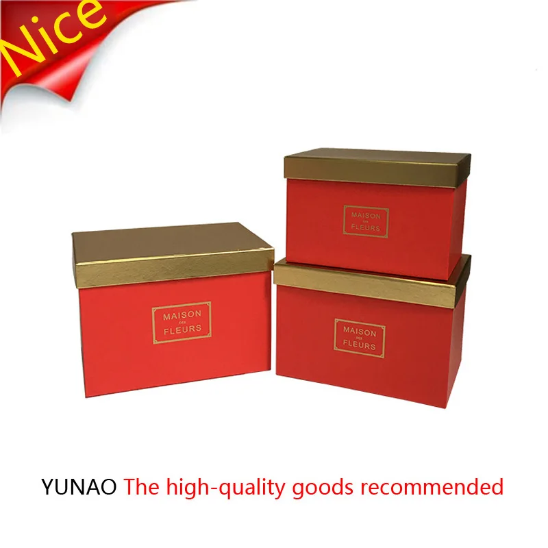 3 шт./компл. квадратная Цветочная коробка Золотое мыло в подарочной коробке Роза