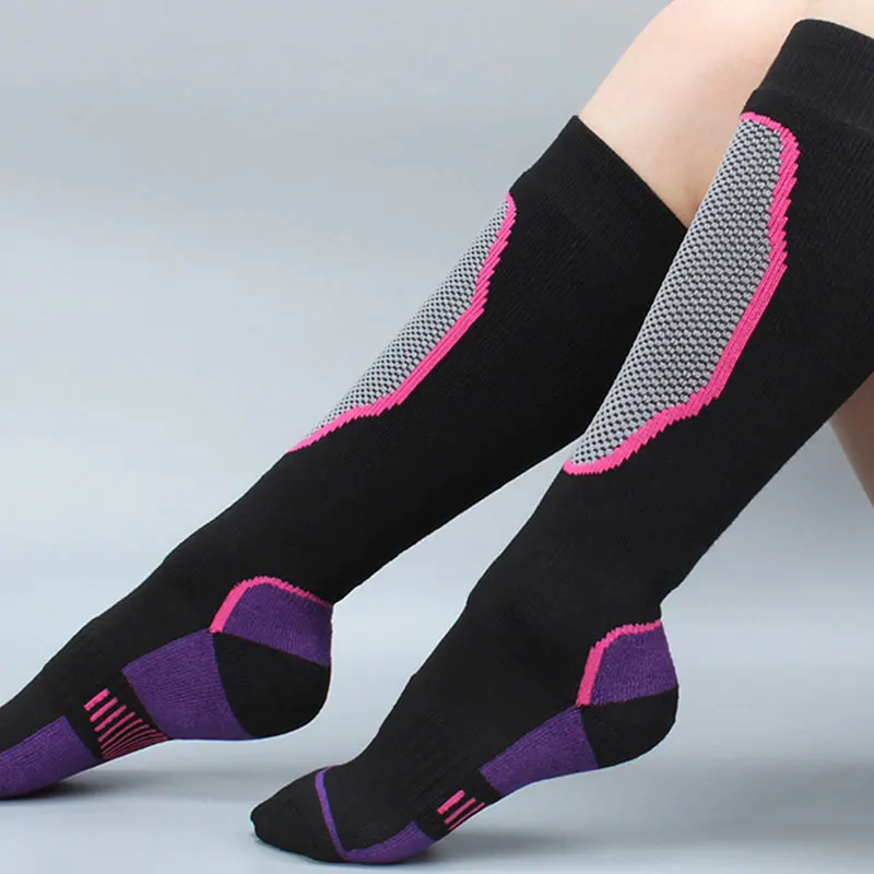 

Лыжные футбольные носки, влагопоглощающие утолщенные термоноски, спортивные носки, высокоэластичные Лыжные носки, мужские термоноски