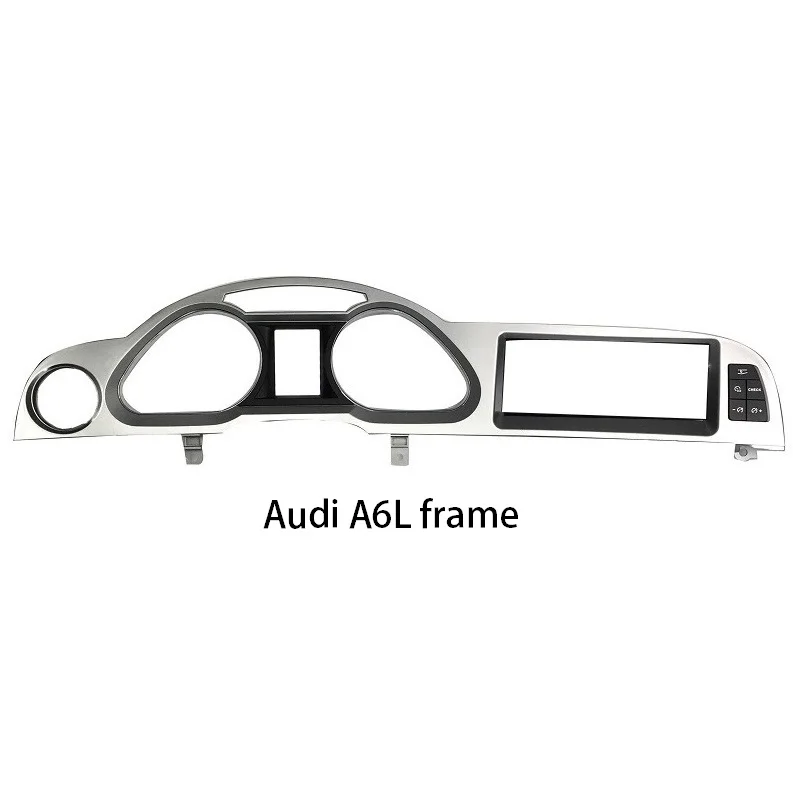 Рамка для Android 9,0 dvd-плеер навигация Multimidia Радио 1 Din Android для Audi Q7/A6L