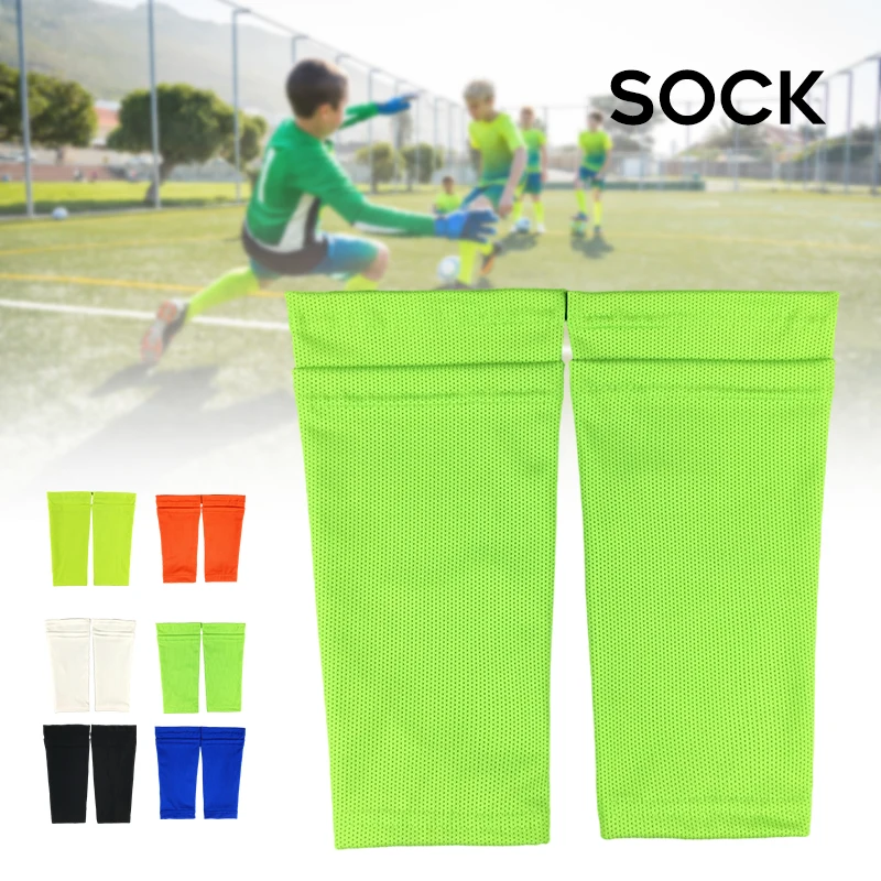 

Calf Compression Sleeves for Soccer Shin Guards Leg Compression Socks with Lower Leg Splint Slot for Adults Sports B2Cshop