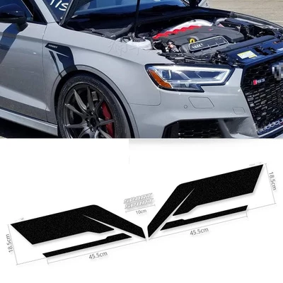 

Спортивные Гонки, боковые крылья, наклейка, виниловая графика для Audi A4 RS4 A3 RS3 A5 A6 Q3 Q5 Q7 TT Golf 6 7 BMW