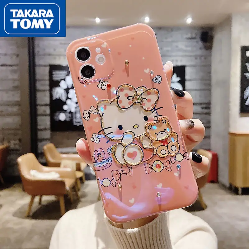 Чехол TAKARA TOMY HelloKitty Blu-Ray для IPhone7/8P/X/XR/XS/XSMAX/11/12Pro/12 мин | Игрушки и хобби