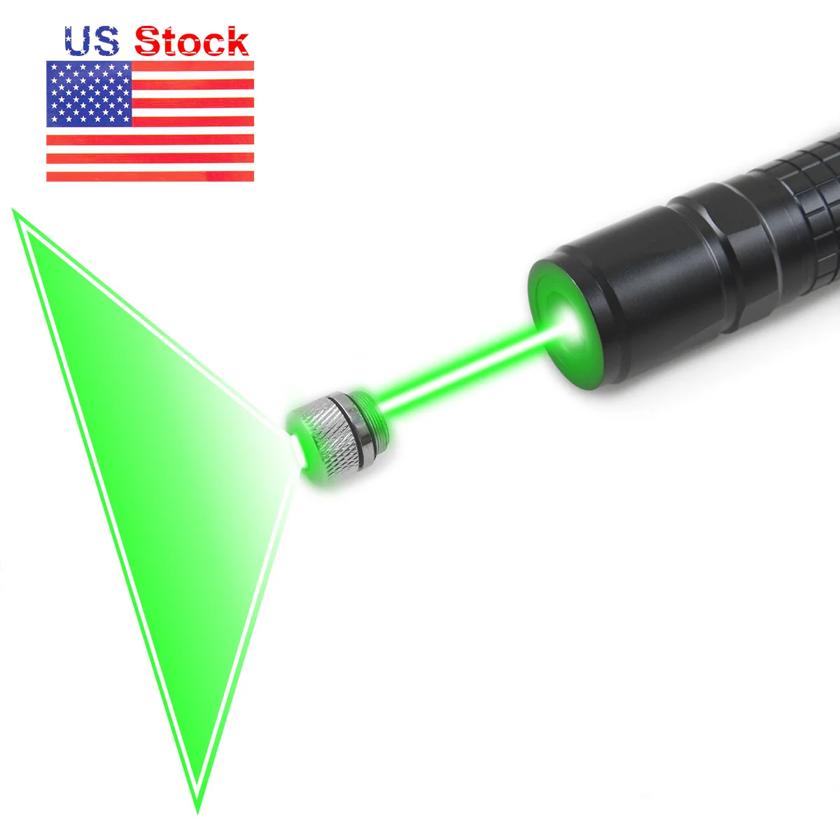 CWLASER Высокая мощность 532 нм Зеленый/650нм Красный Фокусируемый лазерный указатель