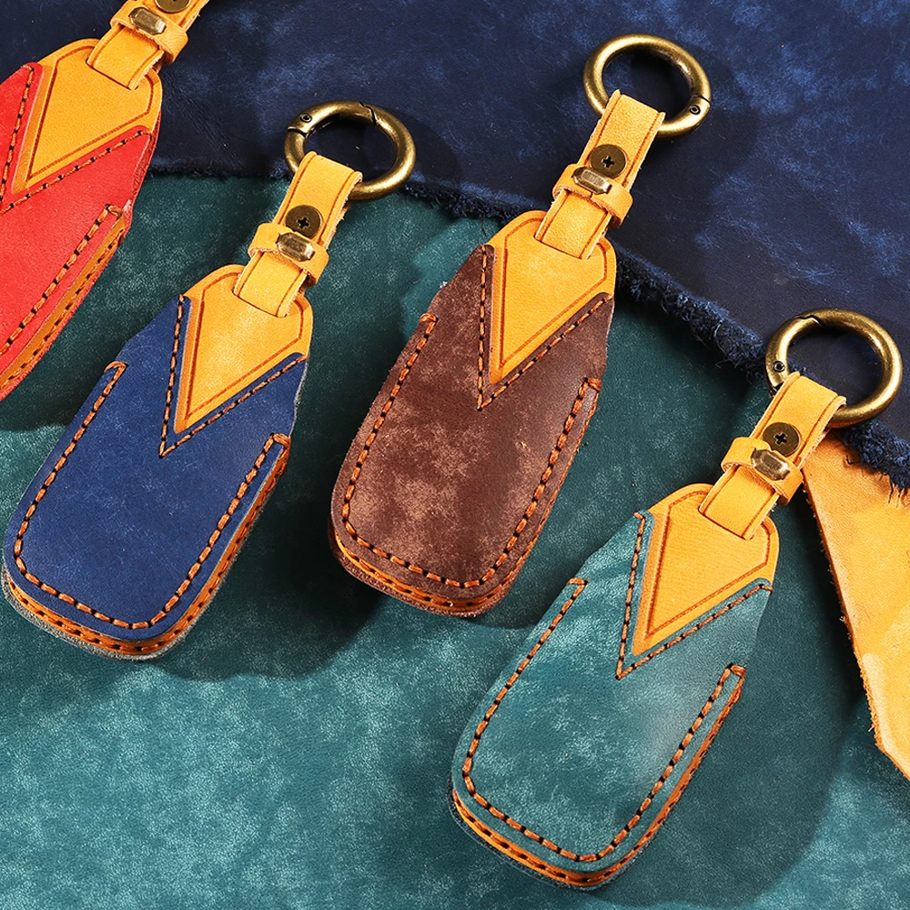 Высококачественный кожаный чехол для автомобильного ключа защитный Mercedes Benz 2017 E