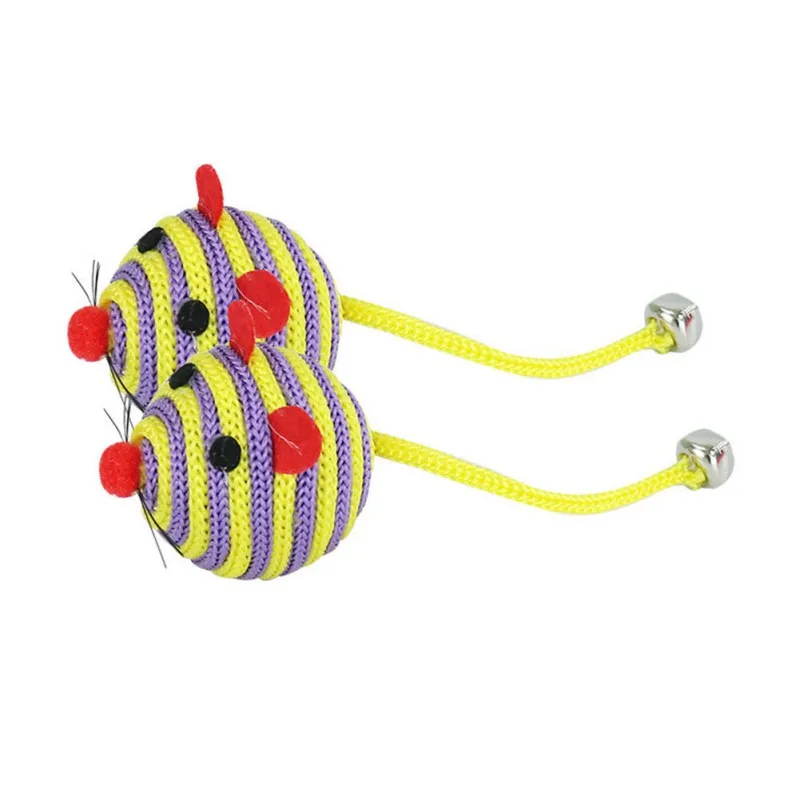 

40Pcs/Lot Pet Self-interacting Bell Toy Durable Bite-resistant Non-toxic Non-irritating Cat Teasing Toy Hot Sell