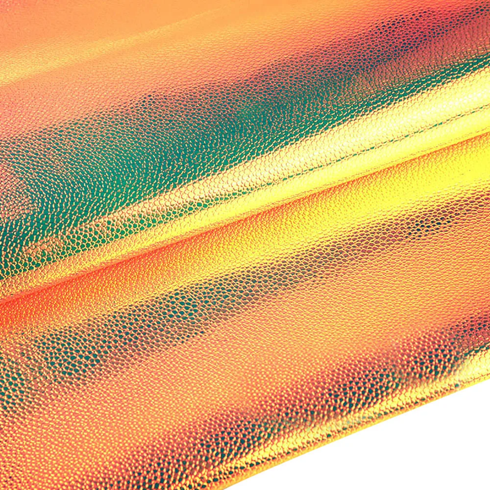 DIY A4 цветная зеркальная Лазерная искусственная кожа ткань Высокое качество