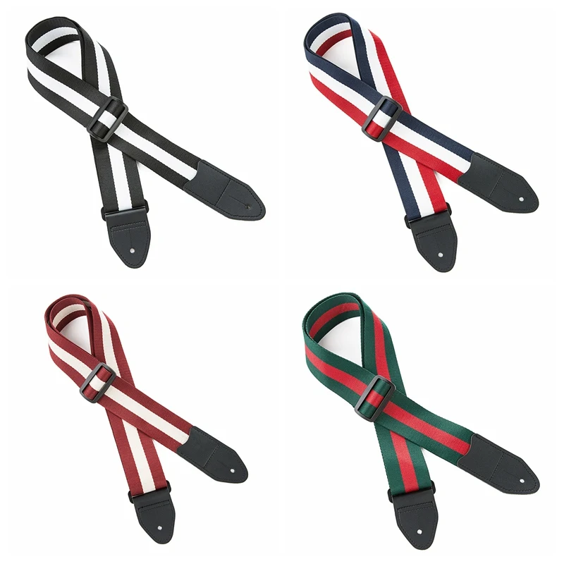 gitarre zubehör gitarre schulter verstellbaren riemen gürtel elektrische gitarre halter strap sling mit schnalle musical instrument free glo