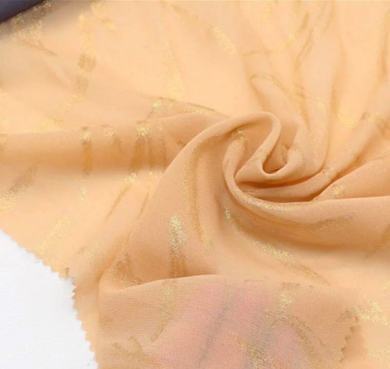 stage cosplay Dress Fabric Bronzed Chiffon Shiny Glam Costume DIY Sewing Material | Дом и сад
