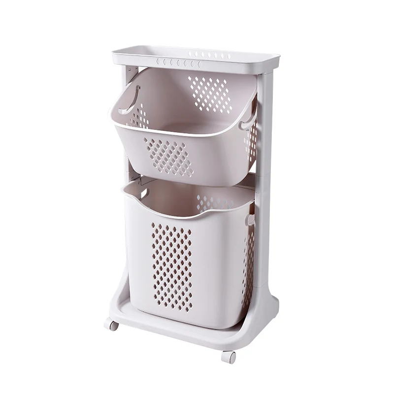 Dirty hamper plastic bathroom toilet dirty clothes storage basket household laundry extra large | Дом и сад