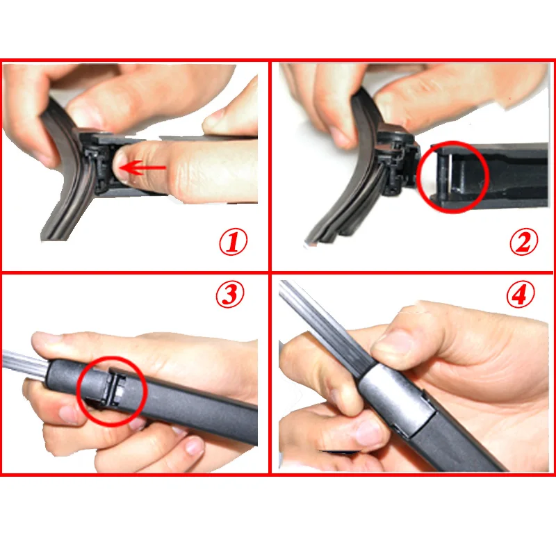 2 шт./1 Набор 16 &quotЩетки Стеклоочистителя Заднего лобового стекла пополняемые