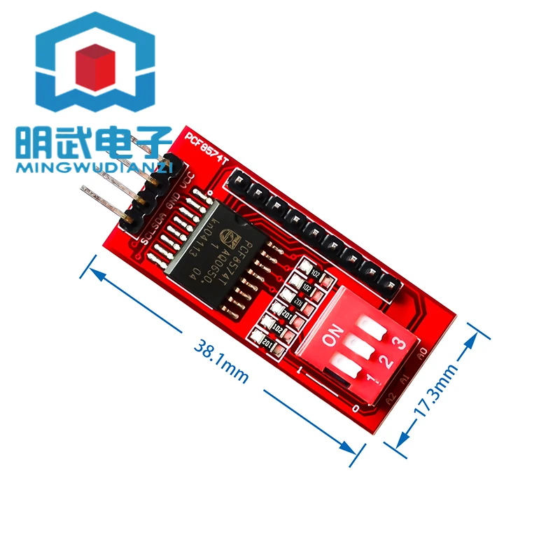 PCF8574 PCF8574T I/O для интерфейса порта I2C Каскадный Расширенный модуль - купить по