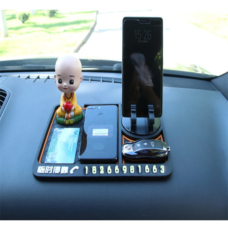 Противоскользящий автомобильный коврик угол обзора 360 градусов мобильный