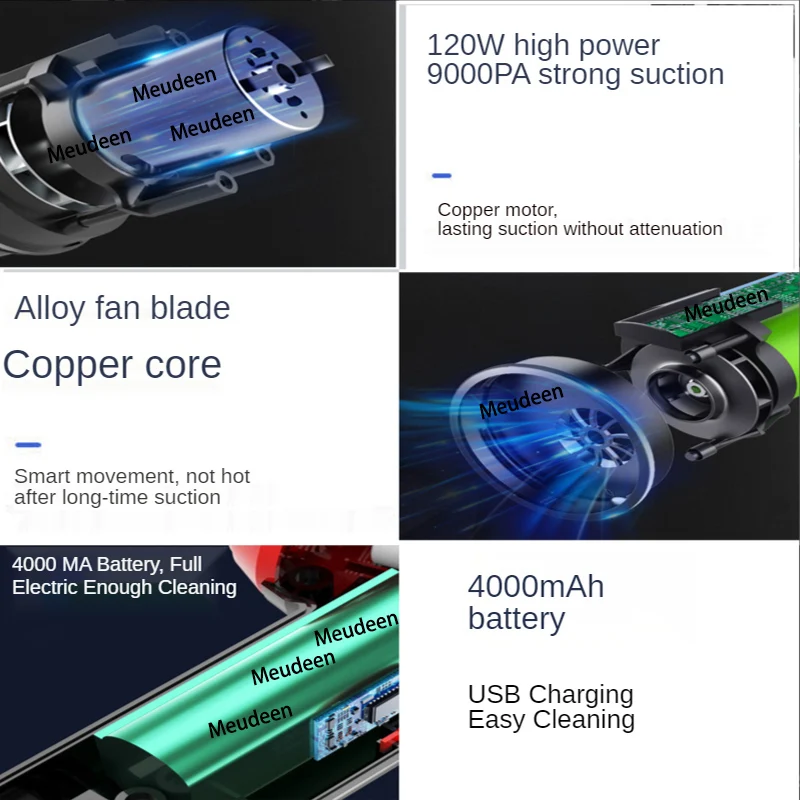 Ручной пылесос и беспроводной воздуходувка 2в1 мини воздушный Пыльник