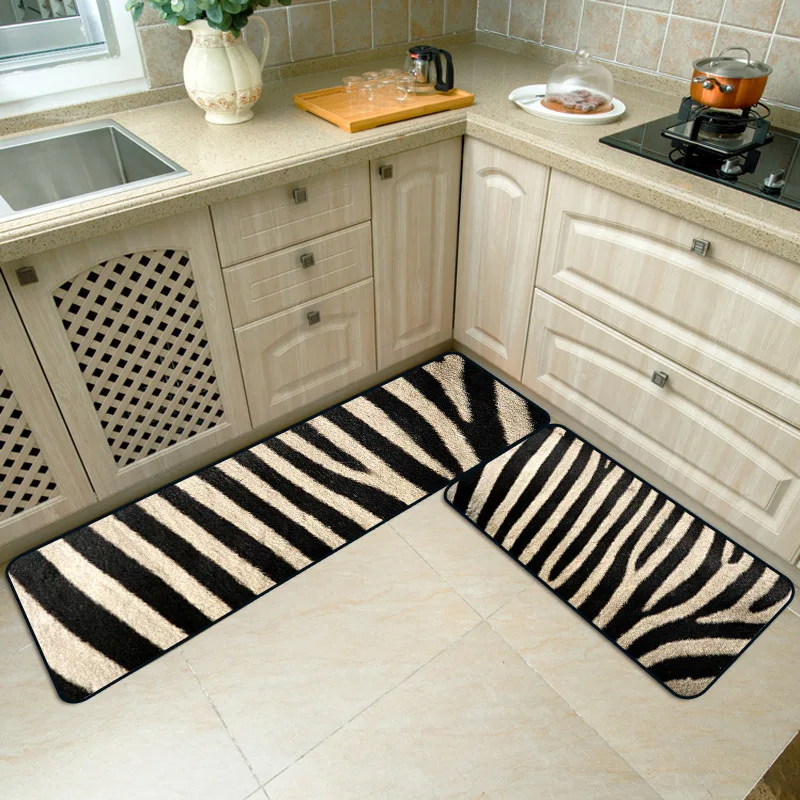 

Kitchen Mat Cheaper Anti-slip Modern Area Rugs Living Room Balcony Bathroom Carpet Doormat Hallway Geometric Bath Mat