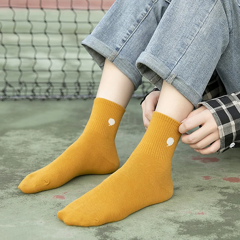 20 Pairs/set Socks Japanese Style Socks Cartoon Socks Women's Middle Tube Socks Manufacturer Wholesale Cute Socks Male or Female