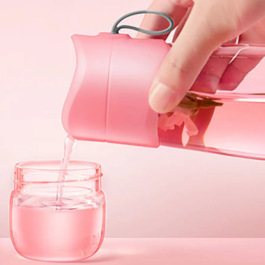 Креативная Спортивная бутылка для воды спортзала детская питья Вакуумная чашка