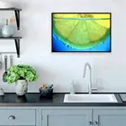 Домашняя квадратнаякруглая алмазная живопись 5D сделай сам, фрукты, лимон, вышивка крестиком ручной работы, искусство и ремесла, игла для шитья, декоративный подарок