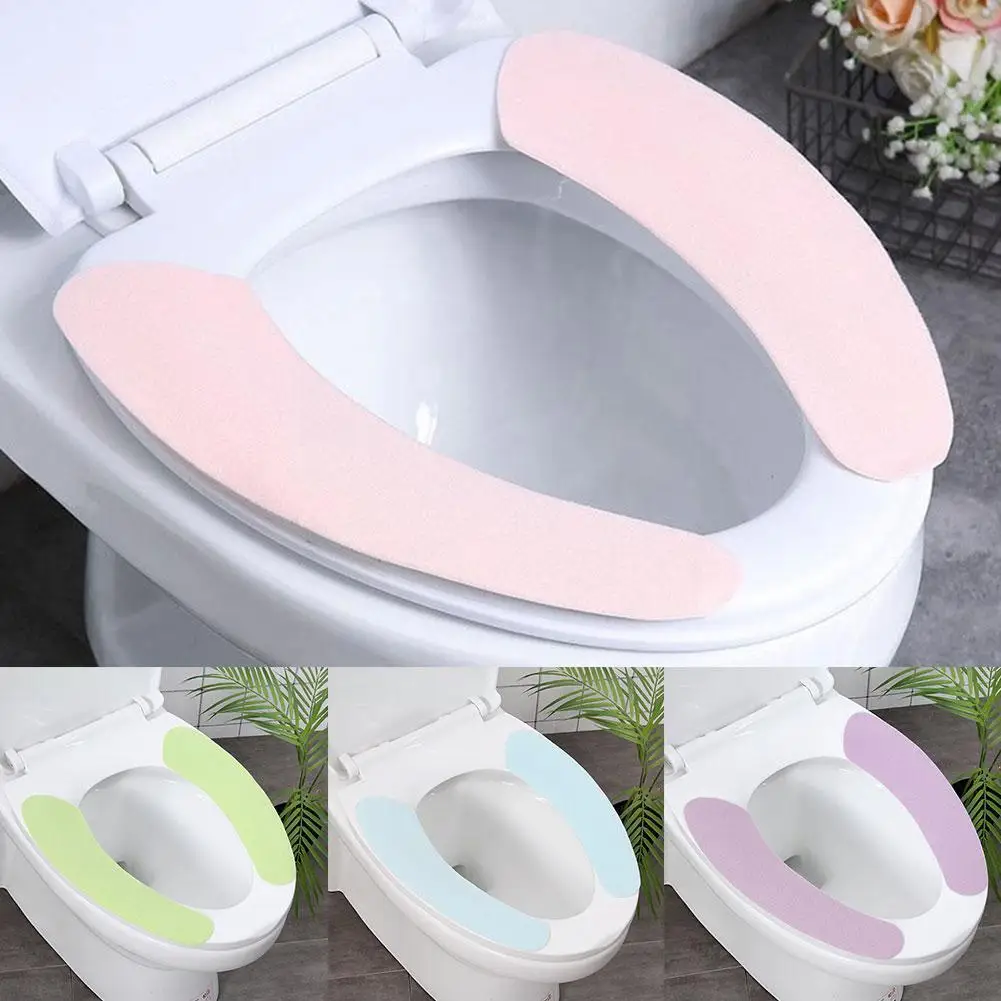 

Comfortable Bathroom Toilet Seat Cover Winter Toilet Accessories Closestool Mat Bathroom Case Cover Seat Cover Lid Househol E6E8