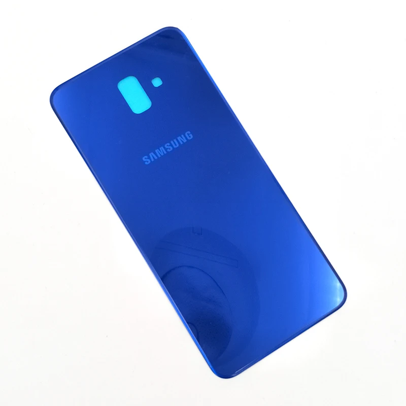 Оригинальная задняя крышка для аккумулятора Samsung J6 + Plus Пластиковая Задняя