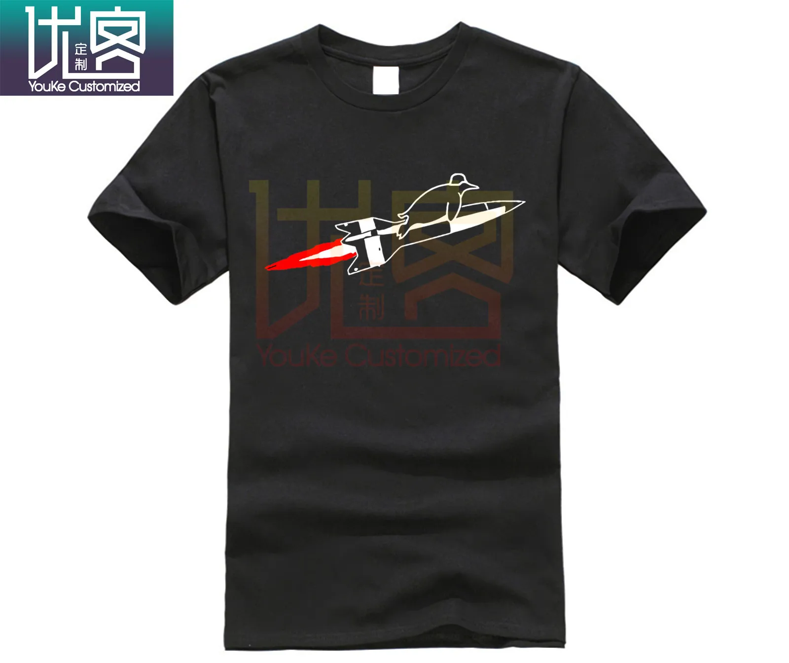 Лидер продаж новинка 2019 модная футболка с круглым вырезом и пингвинами из серии