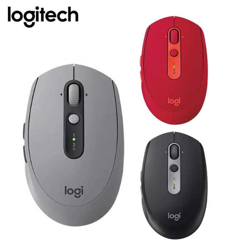 Оригинальная Бесшумная Беспроводная Bluetooth-Мышь Logitech M590 оптическая мышь