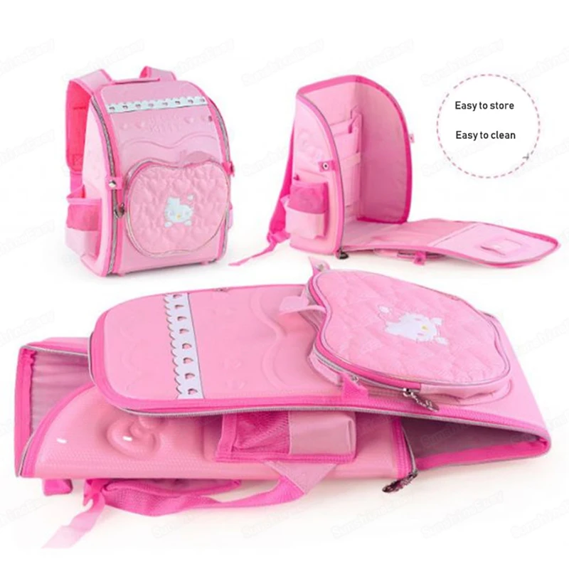 Рюкзак Hello Kitty для девочек плюшевая сумка рюкзак с мультипликационным принтом