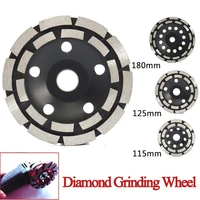 115125180mm diamond grinding wheel disc bowl shape grinding cup concrete granite stone ceramics tools