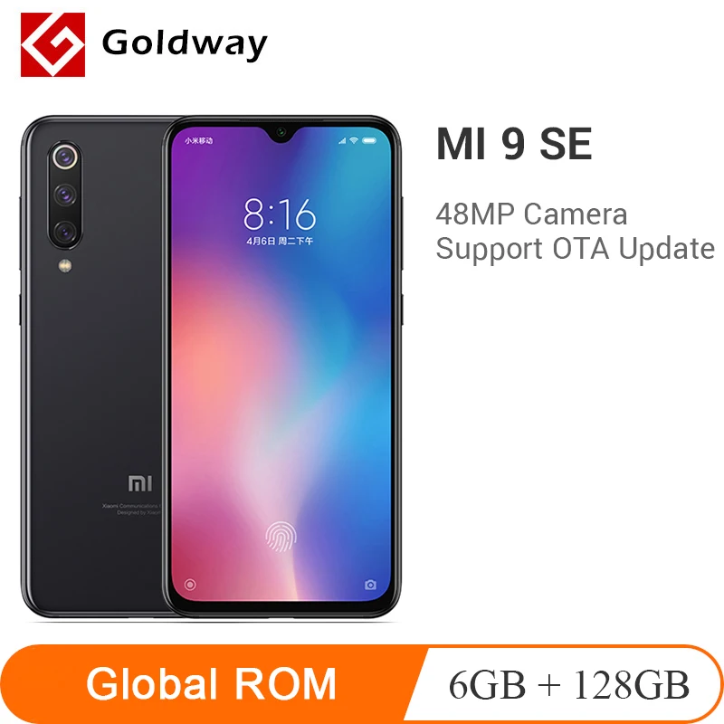 Global rom Xiaomi mi 9 SE, 6 ГБ ОЗУ, 128 Гб ПЗУ, мобильный телефон mi 9 SE, Восьмиядерный процессор Snapdragon 712, полноэкранный экран 5,97 МП, тройная камера