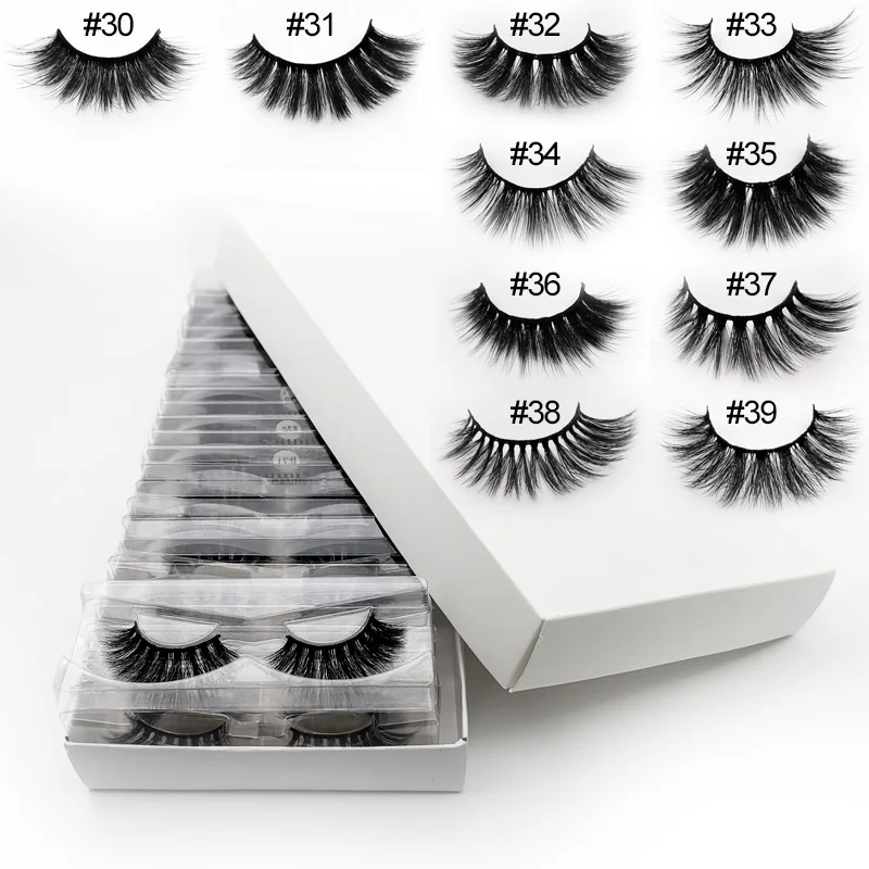 100 шт. накладные ресницы оптом 3d норковые натуральные пушистые ресницы|Накладные