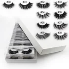 Оптовая продажа ресниц 42050100 шт 3d норковые ресницы натуральные норковые ресницы оптовая продажа накладных ресниц макияж Толстые Поддельные ресницы оптом