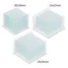 Прозрачные квадратные стеклянные предметы Coverslips, накладки для микроскопа, оптического инструмента, микроскопа, 100 шт.