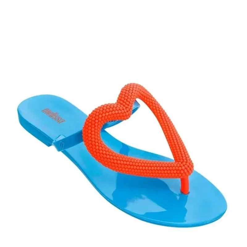 Melissa Lovely Flip-Flop Women Jelly Shoes Ladies Flip Flops Womens 2020 Comfort Summer Soft Beach Slippers | Обувь