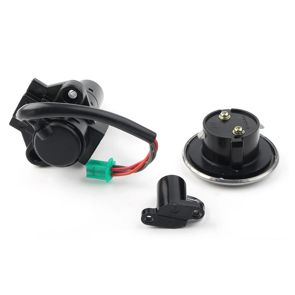 

Motorcycle Ignition Switch Assembly Fuel Gas Cap Cover Lock Set For Suzuki GS1100 GN250 GS750 w/ 2 keys