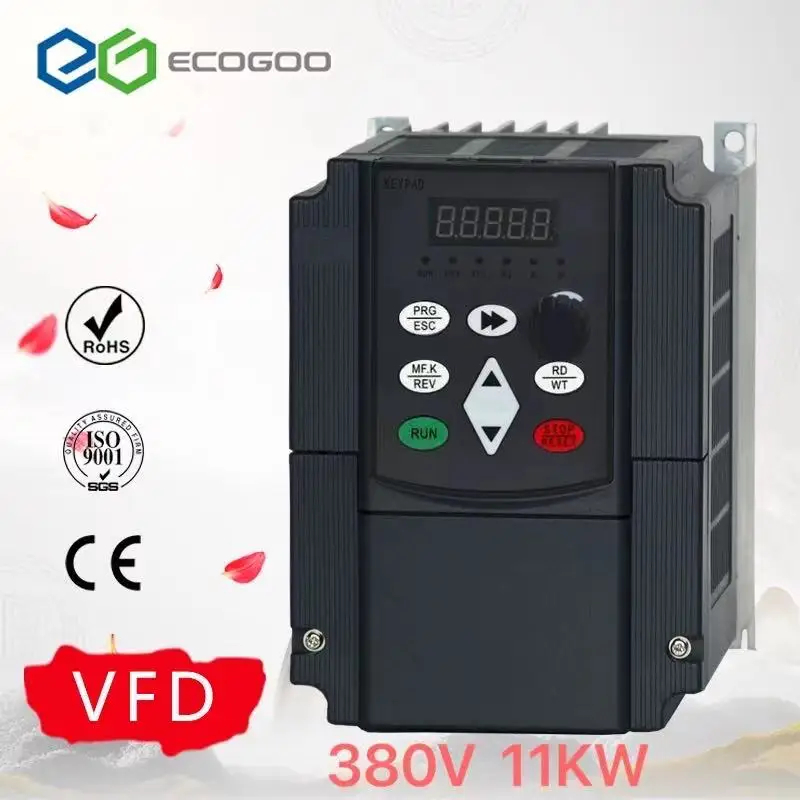 380V input and 3phase output 380v 5.5kw/7.5kw/11kw AC Variable Speed Drive/ Frequency Inverter/VFD/ac drive/frequency converter