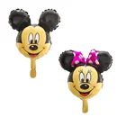 50 шт., мини-Воздушные шары из алюминиевой фольги